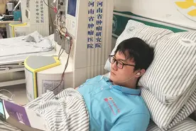 为00后长脸！河南20岁小伙与一12岁患者配型成功，边上网课边捐献视频封面