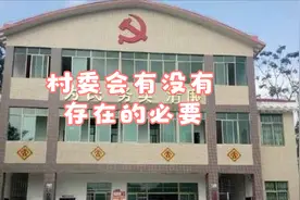 网上很多都说取消村委会，村委会真的有存在的必要吗视频封面