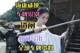 海康威视道闸PMS软件如何导全部导出导入车牌资料.mp4