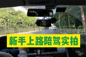 新手上路陪驾实拍，讲解开车基础知识，带新手司机学习驾驶技巧视频封面