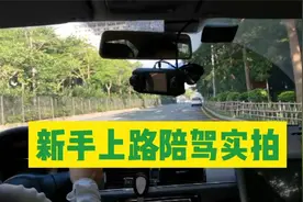 新手上路陪驾实拍，讲解开车基础知识，带新手司机学习驾驶技巧视频封面