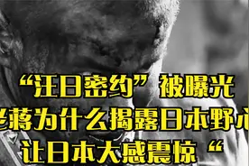 “汪日密约”被曝光,老蒋为什么揭露日本野心,让日本大感震惊“视频封面