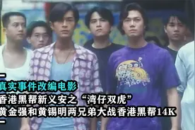香港黑帮新义安之湾仔双虎，大战香港洪门分支14K，真实改编电影视频封面