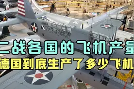 二战各国的飞机产量，在英美战略空袭下，德国造了多少架飞机视频封面