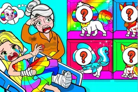 剪纸动画：小女孩被狗狗救了，奶奶却冤枉了狗，还好最后真相大白