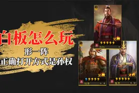 白板怎么玩：太尉盾不适配形一阵，换孙权有奇效，同红度随便莽视频封面