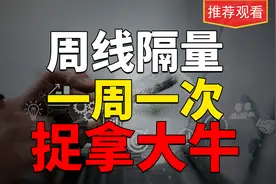 散户上班族必看！周线隔量进入法，量身打造，一周一次，捉拿大牛视频封面