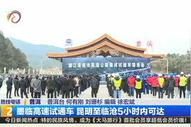 墨临高速试通车 昆明至临沧5小时内可达视频封面