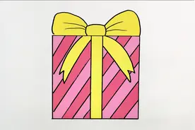 可爱的礼物盒怎么画简单好看？礼物盒简笔画教程视频封面