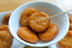 长沙网红小吃“糖油粑粑”，学会在家做，配方简单易学，外酥里糯视频封面