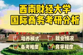 西南财经大学国际商务硕士考研分析视频封面