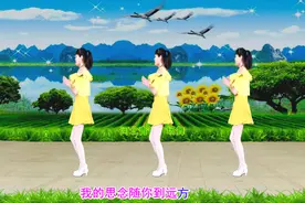 流行动感DJ广场舞《走天涯》新32步附分解，简单易学