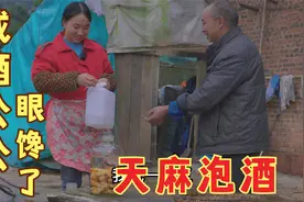 老公头痛头晕，姚妹为他用酒泡一罐天麻，戒酒的公公看到又眼馋了视频封面