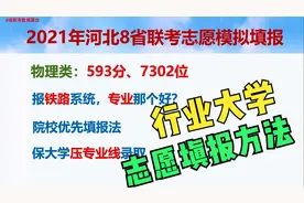 河北八省联考成绩发布：物理组593分，想进铁路系统，志愿咋报？视频封面