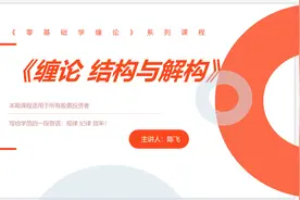 缠论公开课 第十三课  走势中阴阶段及应对！视频封面