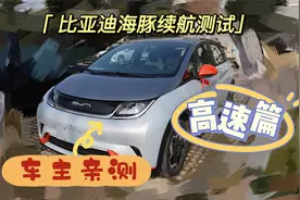 【比亚迪海豚高速续航测试】竟然只能跑二百？视频封面
