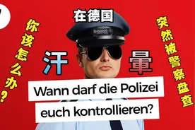 在德国面对警察的临时盘问该怎么办？千万别动手啊！！视频封面
