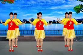 广场舞《问佛》32步优美温柔舞步,好看又好学