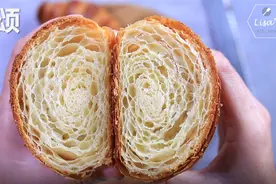 可颂 牛角包｜酥脆外皮，柔软蜂窝组织｜做对这几步是关键