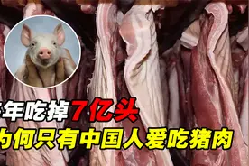 中国每年吃掉7亿头猪，猪肉这种美食，为啥欧美人很少吃？