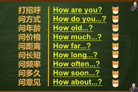 英语中提问时常用哪些句子？一分钟学习9个how开头的疑问句