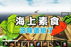 木筏求生09： 种蔬菜一天就成熟，这海上生存的食物有着落了视频封面