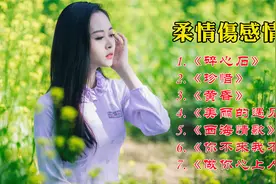 7首柔情伤感情歌《碎心石》《西海情歌》《做你心上人》视频封面