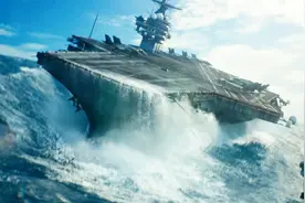 原子弹炸航母，30层楼高的巨浪险掀翻航空母舰，精彩电影