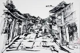 结构、光与影是表达，线条的粗细层次出效果，这样钢笔画才好看！