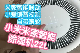 小米米家智能除湿机22L。米家智能联动，小爱语音控制，自带滚轮