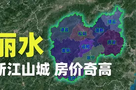 丽水在浙江是怎样的存在？浙江山城，房价奇高，城市散装视频封面