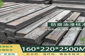 #防腐枕木#铁路枕木#枕木#垫木#全国发货 新旧防腐枕木二次再利用视频封面