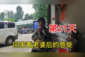 大东打工第11天，回家看过媳妇，觉得媳妇在家很得劲视频封面