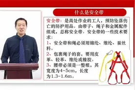 安全培训-劳动防护用品之安全带视频封面