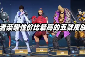 王者荣耀性价比最高的五款皮肤，第一名属于勇者皮肤的天花板视频封面
