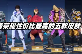 王者荣耀性价比最高的五款皮肤，第一名属于勇者皮肤的天花板视频封面