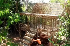 深山里面搞建筑？意外搞出一个大工程，土豪百万都买不下来，太酷视频封面