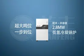 乾丰开普德2.8mw低氮冷凝锅炉视频封面