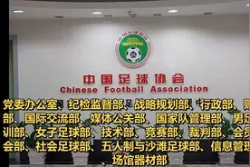 中国足球协会机构设置和员工队伍概况视频封面