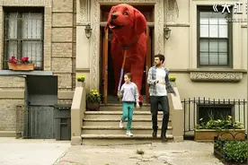 3米多高的大红狗，一口一个“小盆友”视频封面