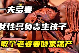 一夫多妻的原始部落，酋长娶4妻生14子，彩礼高达20头牛和羊视频封面