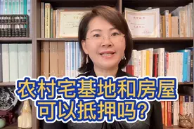 农村宅基地和农民住房，可以抵押吗？【关注我，颠覆认知】视频封面