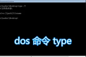 dos命令type教程，配合find查找搜索显示文本内容，bat批处理脚本视频封面