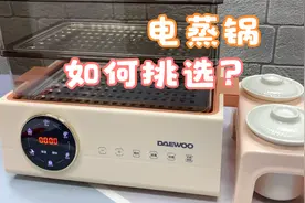 大宇新品多功能电蒸锅，除了蒸炖美食，还能给餐具消毒，太好用了