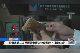 甘肃省第二人民医院免费向公众发放“甘肃方剂”视频封面