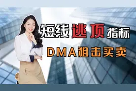 短线操作逃顶时机很关键，DMA指标，化繁为简，让你操作不再难