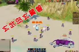 天龙八部归来：玄武岛二十多个玄翼兽没人打？捉回去繁殖岂不赚翻