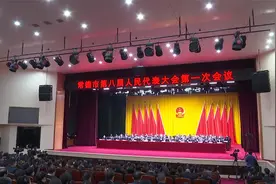 常德市第八届人民代表大会第一次会议胜利闭幕视频封面
