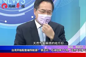 台湾开始备战存储能源？蔡正元：石油仅够1个月，天然气只够7天视频封面
