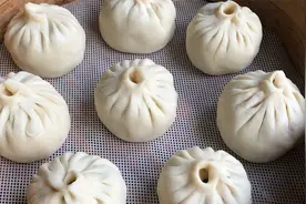 荠菜包子最好吃的做法，薄皮大馅儿，松软不塌陷，翠绿不发黄